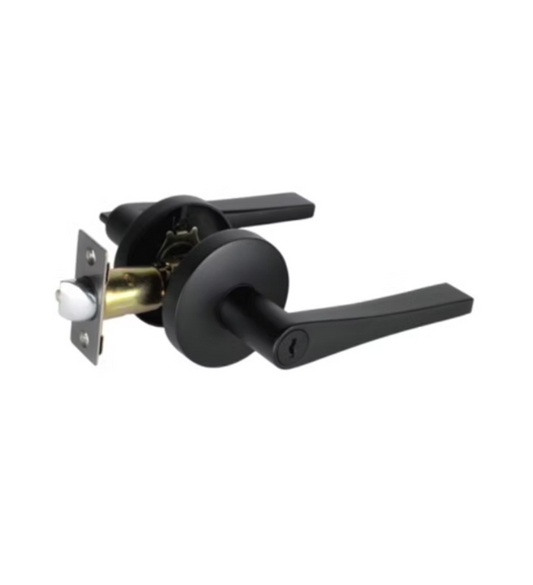 MICCO lever Entrance handle set M06ENBLK Black