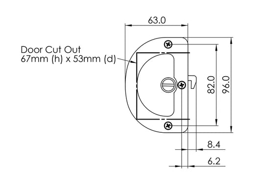 Polaris Passage Pull Satin Chrome P689SC