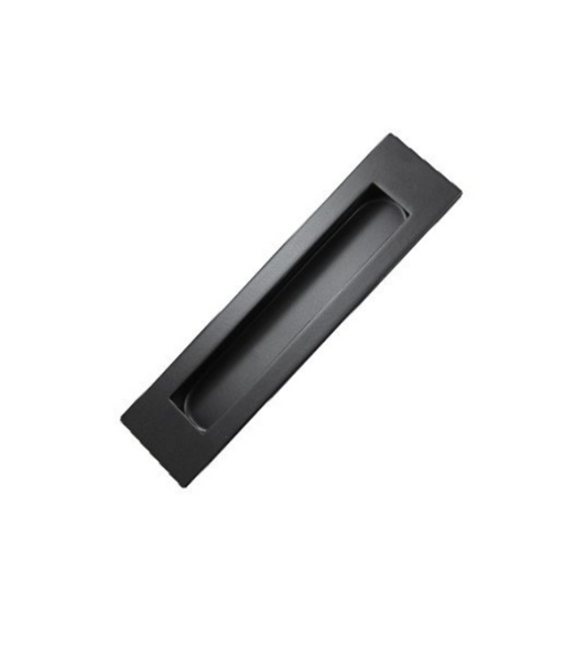 Rectangle flush pull Black FHS18045BLK 180 x 45 mm