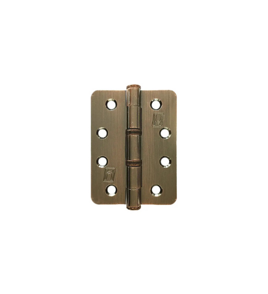 Hinge Steel Ball Bearing 100x75x2.5mm 1/4″ Radius Bronze